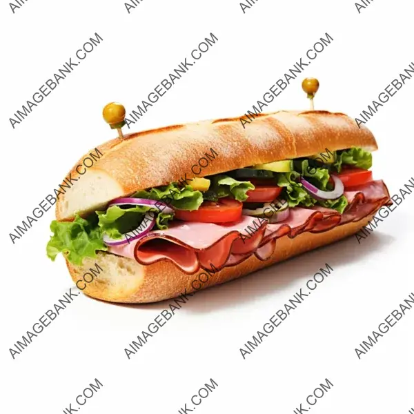 Indulge in the Classic Flavors of Italian Submarine Sandwich