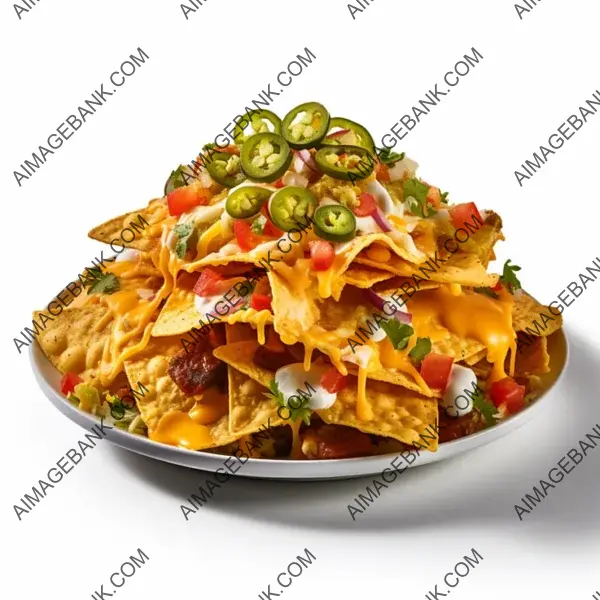 Nachos Bliss: Tortilla Chips and Melted Cheese