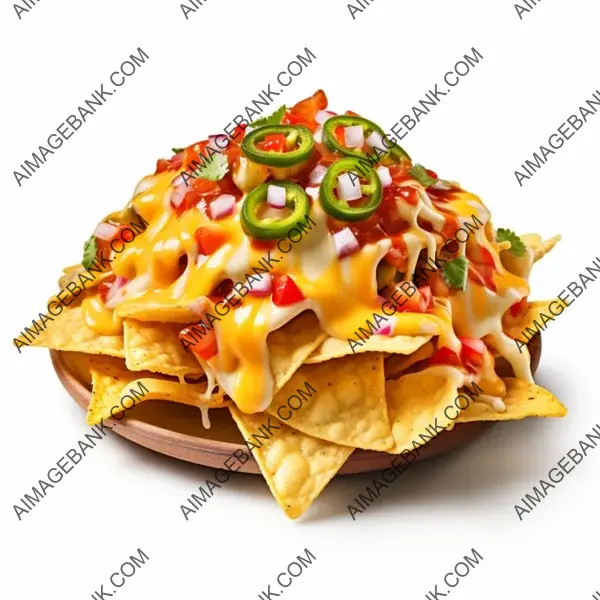 Savor the Crunch: Nachos with Melted Cheese