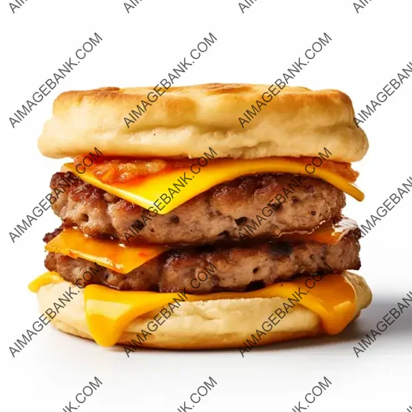 Start Your Day with a Sausage Biscuit Sandwich