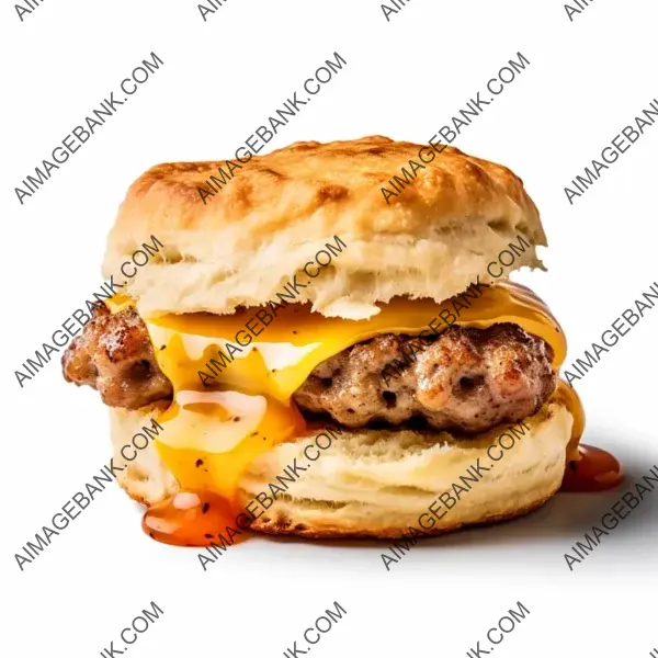 Hearty Sausage Biscuit Breakfast Delight