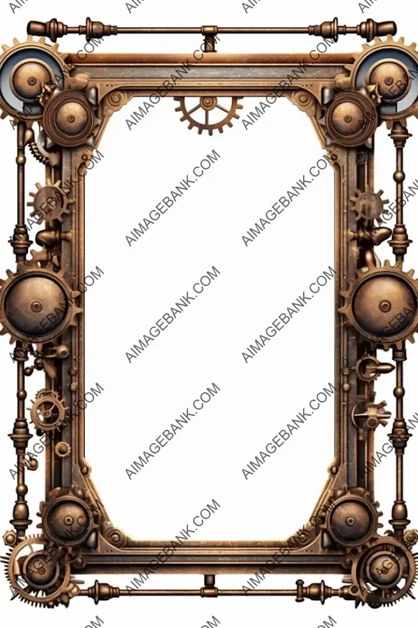 Enhance Your Design with Simple Steampunk Frame