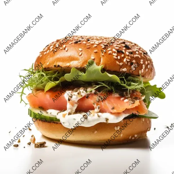 Indulge in Flavor with Grilled Smoked Salmon Burger