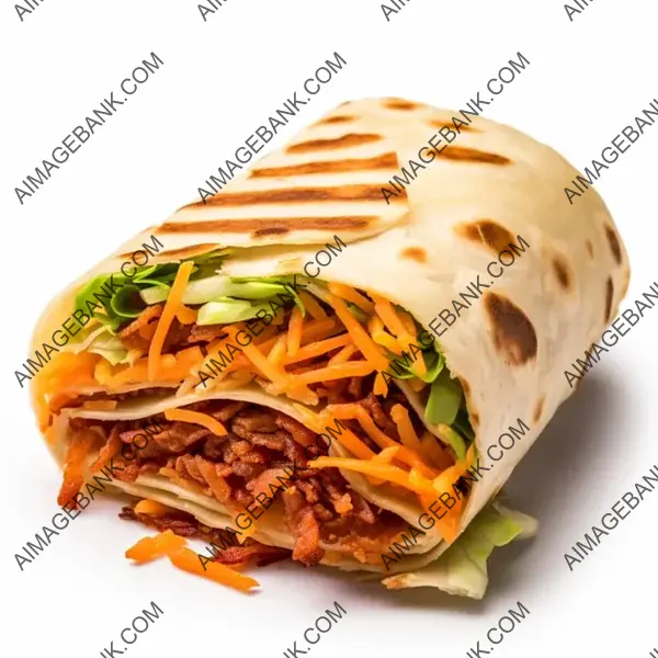 Indulge in Flavor with Sweet Potato Hash Brown Wrap