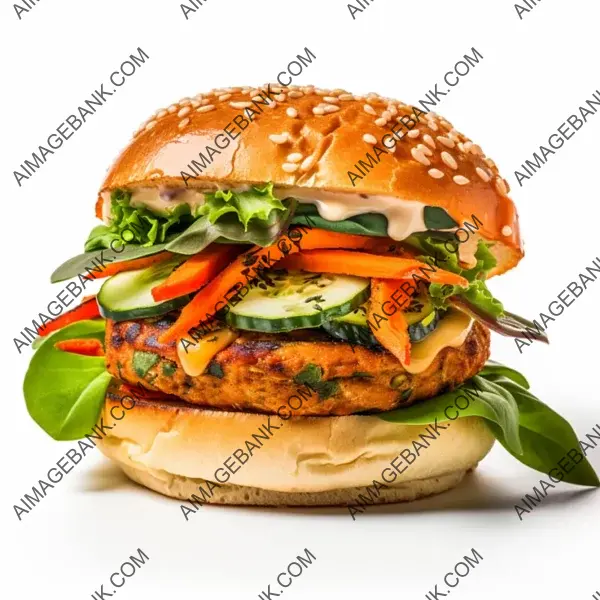 Thai Basil Sweet Potato Burger: A Unique Patty