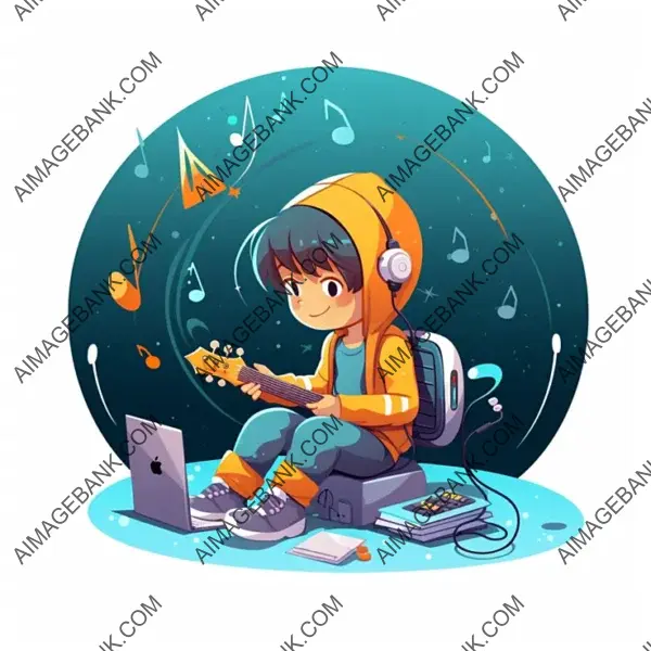 Music brought to life in animated clipart.