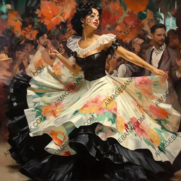 Hyperdetailed 32K Art: Joaquin Sorolla-Style Flamenco