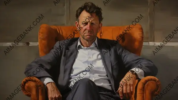 Intimate Portrait: Paying Tribute to Lucian Freud in Pencil, Ink, and Paint