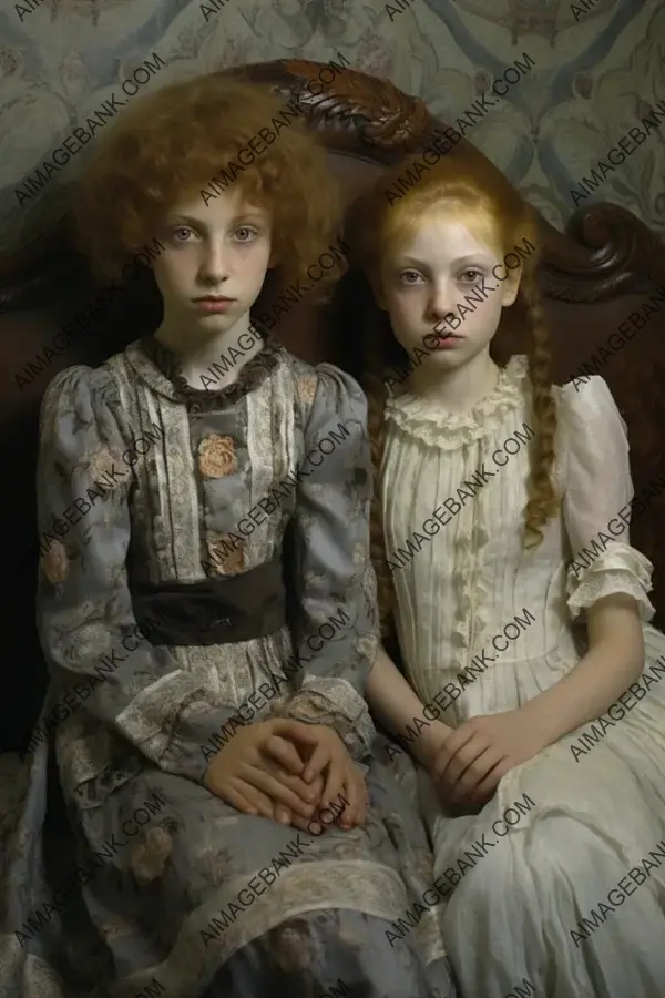 Vincent Desiderio&#8217;s Tale of Two Sisters: Artistic Sketches