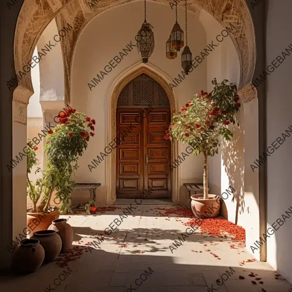 Embracing Wooden Elegance: The Traditional Persian House Door