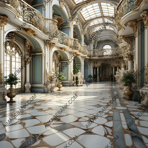 Stylized Ultra High Resolution: Capturing Rococo Interior