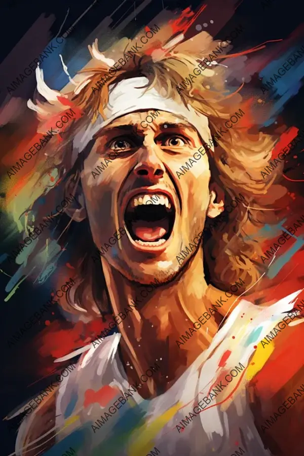 Alexander Zverev Caricature: Unique Artistic Sporting Depiction