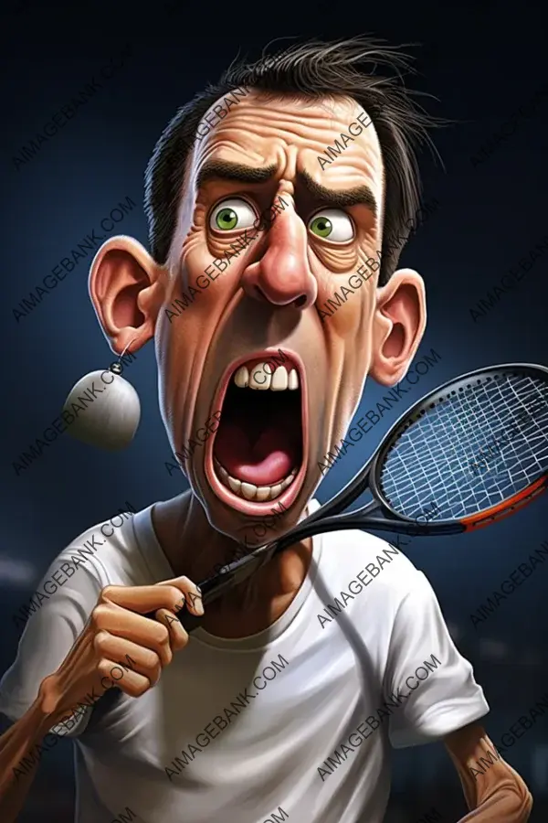 Ivan Lendl Caricature: A Tennis Legend&#8217;s Artistic Persona