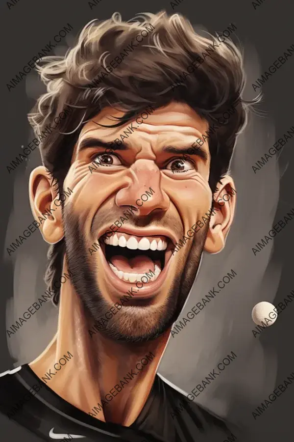 Karen Khachanov: Tennis Star&#8217;s Artistic Caricature Unveiled