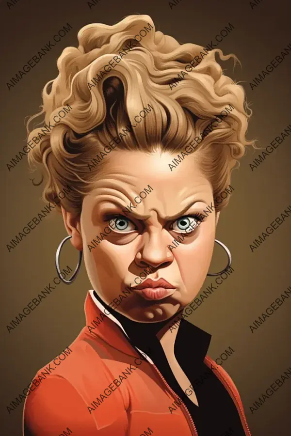 Kim Clijsters&#8217;s Tennis Triumphs in Captivating Artistic Caricature