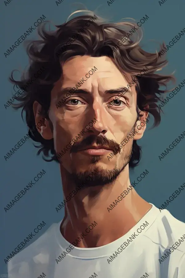 Marat Safin: Tennis Icon&#8217;s Artistic Caricature Unveiled