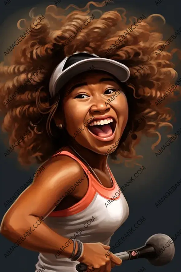 Naomi Osaka Art: Expressing Tennis Brilliance Visually