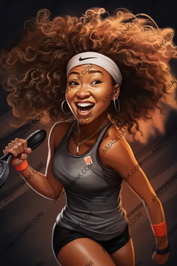 Naomi Osaka&#8217;s Tennis Journey Through Artful Portraits