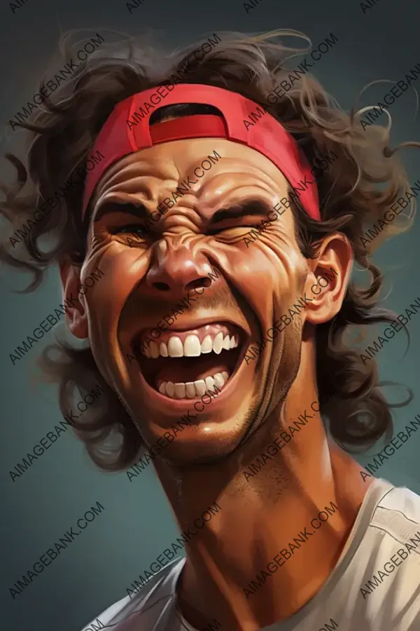 Rafael Nadal&#8217;s Caricatures: Tennis&#8217;s Clay Court Maestro in Art