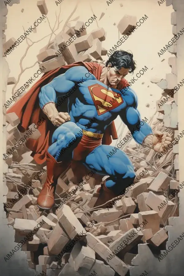 Superman&#8217;s Might: Breaking Barriers by Jose Luis Garcia Lo