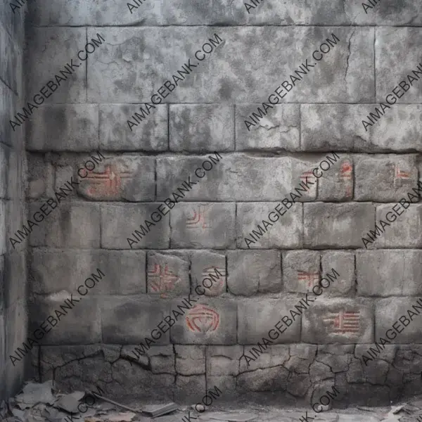 Vintage Soviet Concrete Wall Texture