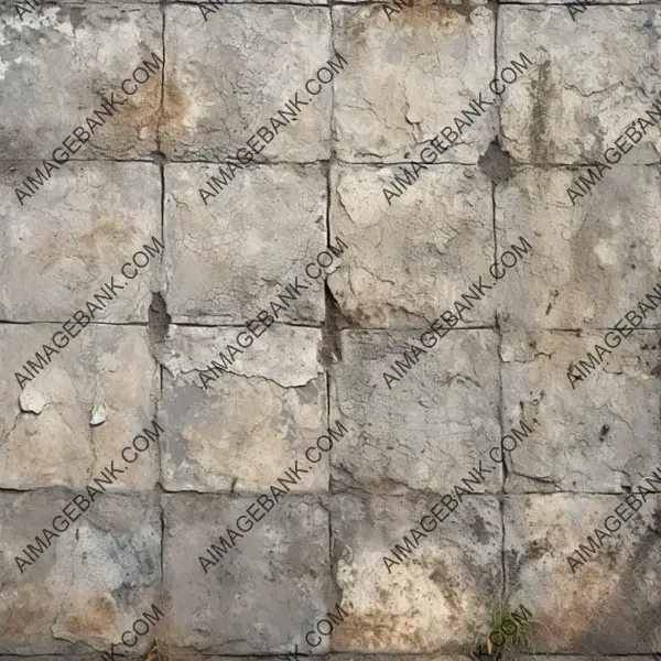 Grungy Concrete Tile Pattern