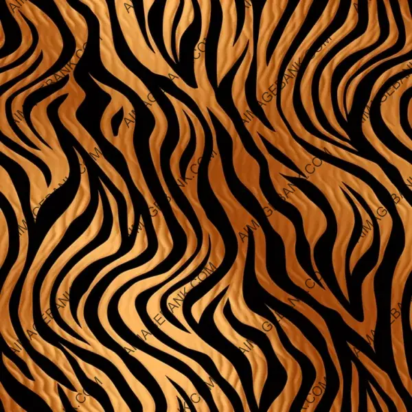 Bronze Zebra Print: Textured Tiles