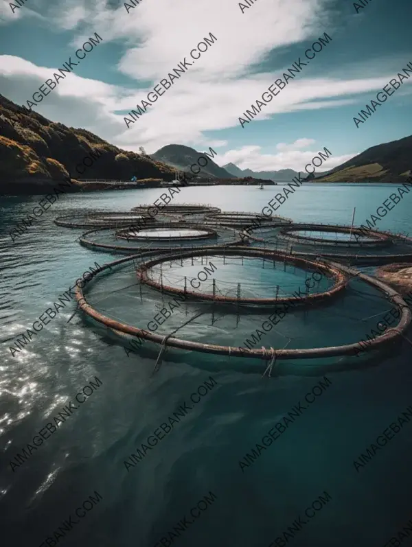 Explore the Beauty of Cook Mountain Salmon Farm in New Zealand &#8211; Wallpaper