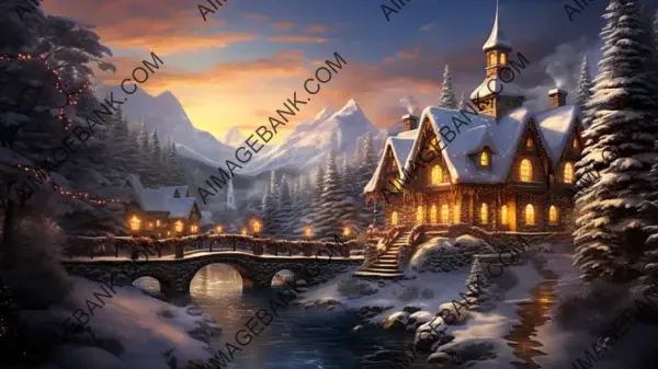 Illustrate Magic: Winter Wonderland Getaway &#8211; Wallpaper