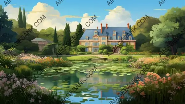 Immerse in the Beauty of Monet&#8217;s Giverny Garden with Wallpaper