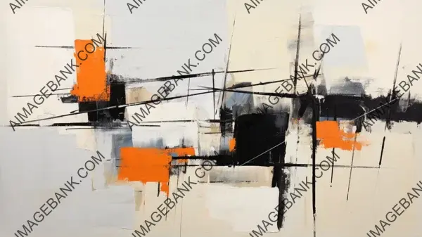 Embrace the Bold and Powerful Abstraction of Franz Kline with Wallpaper