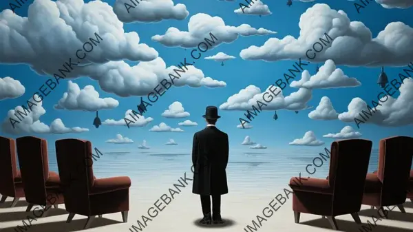 Immerse in the Surreal and Thoughtful Creations of Ren? Magritte&#8217;s Surrealist Art with Wallpaper