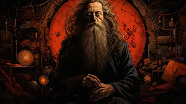 Explore the intricate and thought-provoking world of Alan Moore&#8217;s graphic novels through these wallpapers.