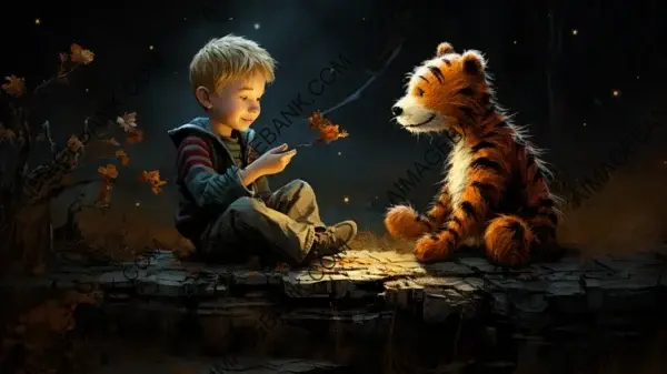 Pay homage to the magical world of Calvin and Hobbes with these enchanting wallpapers that capture the essence of Bill Watterson&#8217;s creation.