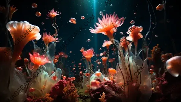 Dive into the underwater world of aquatic ballet and witness the elegance of nature with these captivating wallpapers.