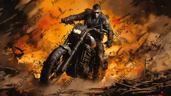 Experience the thrilling adventures of Mad Max Interceptor Movie with captivating wallpaper by Jim Lee.