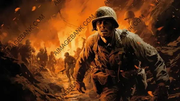 Step into the world of War Tales by Joe Kubert with captivating wallpaper.