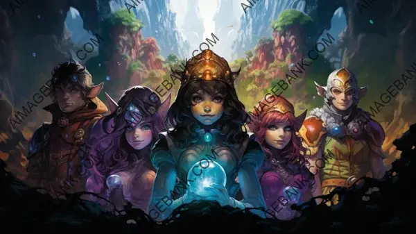 Experience the Mystical Realms and Magical Creatures of Elfquest with Mesmerizing Wallpaper.