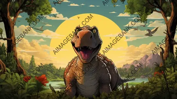 Bring Gertie the Dinosaur to Life with Stunning Wallpaper Tribute.