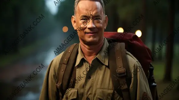 Uncover the process behind the heartwarming poster wallpaper for &#8216;Forrest Gump&#8217; featuring Tom Hanks.