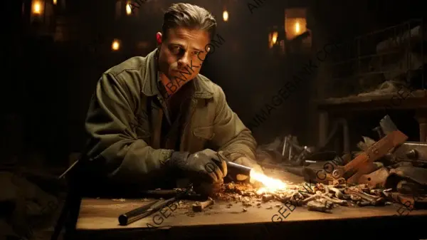 Discover the artistic details of the tense wallpaper craft inspired by Brad Pitt in &#8216;Inglourious Basterds.&#8217;