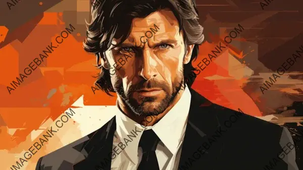 Explore the design process of crafting a Pulp Fiction poster wallpaper with John Travolta.