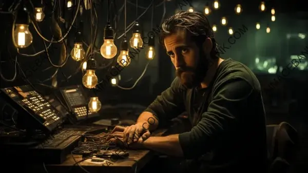 Explore the design process of crafting a suspenseful wallpaper with Jake Gyllenhaal.