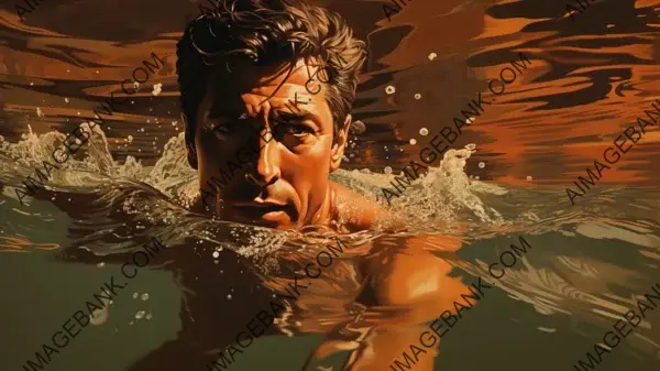 Dive into Iconic Design with Dustin Hoffman Wallpaper from &#8220;The Graduate.&#8221;