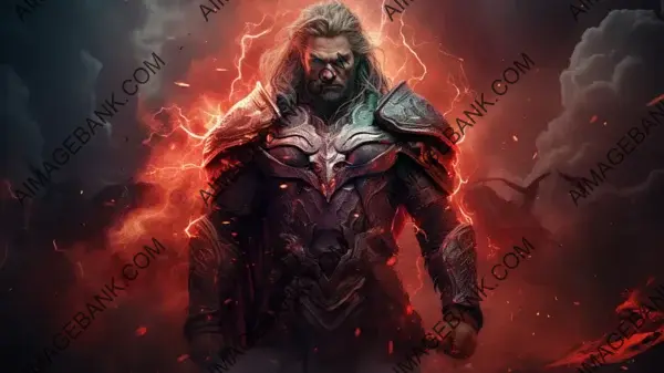 Create an Epic Poster with Chris Hemsworth Thor Wallpaper.