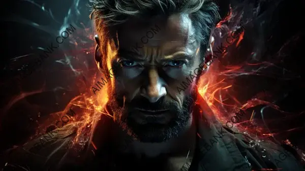 Craft a Mutant-Powered Poster with Hugh Jackman X-Men Wallpaper.