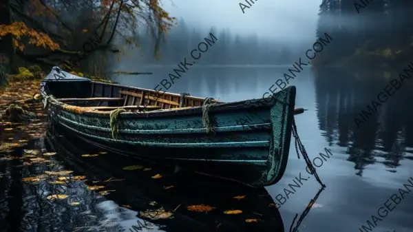 Creative Wallpaper Depicting a Stunning Hyper Realistic Image of a Boat