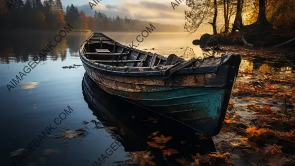 Artistic Wallpaper Highlighting the Precision and Craftsmanship of a Hyper Realistic Boat Image