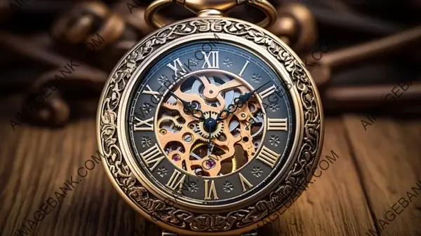 Steampunk Timepieces with Intricate Designs in Wallpaper