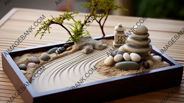 Tranquil Zen Garden Scenes in Wallpaper